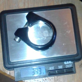 Gewicht OnOff Sattelklemme Notion 1-R 34,9mm