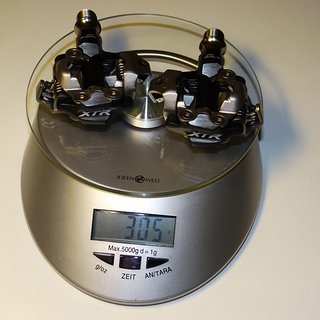 Gewicht Shimano Pedale (Klick) XTR PD-M980 