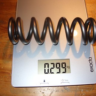 Gewicht Marzocchi Feder MZ Titan 400 x 2,75