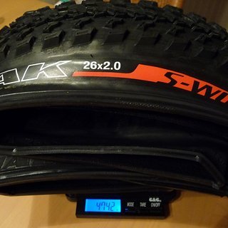 Gewicht Specialized Reifen Fast Trak S-Works 26x2.0"