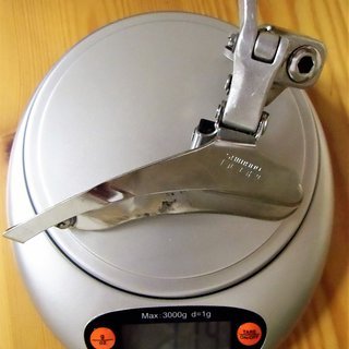 Gewicht Shimano Umwerfer Deore FD-MT60 31,8mm Bandschelle