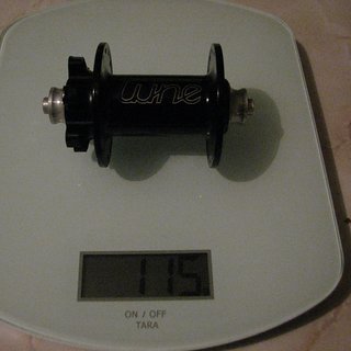 Gewicht Tune Nabe King 100mm/QR, 32-Loch
