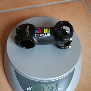 Gewicht Truvativ Vorbau Stylo Worldcup 31.8mm, 75mm