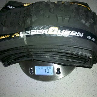 Gewicht Continental Reifen Rubber Queen ProTection 26x2.2", 55-559