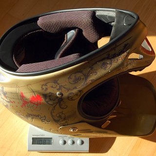 Gewicht Troy Lee Designs Helm D2 Rustic Gold M/L