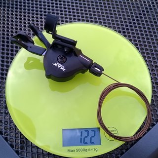 Gewicht Shimano Schalthebel XTR SL-M9000-I 11-fach