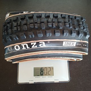 Gewicht Onza Reifen Ibex skinwall TRC 50 27,5 x 2,4