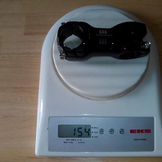Gewicht Procraft Vorbau Ahead III 31.8 31.8mm, 70mm, 6°