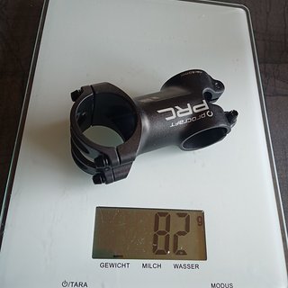 Gewicht Procraft Vorbau PRC ST2 60mm, 31,8mm, 6° 