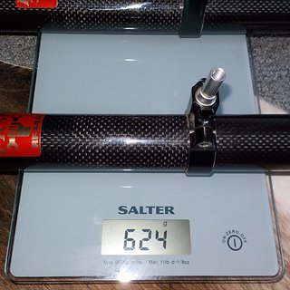 Gewicht FRM Starrgabel FRM RF440 Bi Carbon Gabel 