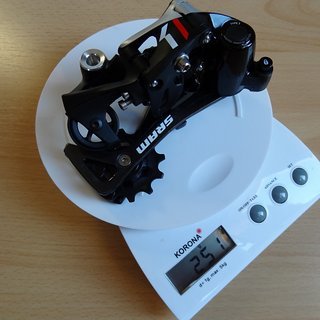 Gewicht SRAM Schaltwerk X01 