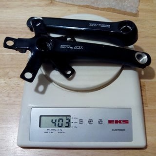 Gewicht Shimano Kurbel Deore LX FC-M563 (tuned) 140mm, 68/73mm, 4-kant