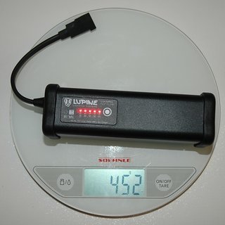 Gewicht Lupine Beleuchtung SmartCore Akku 11.2 Ah