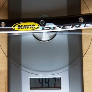 Gewicht Mavic Felge Open Pro 700c 32Loch