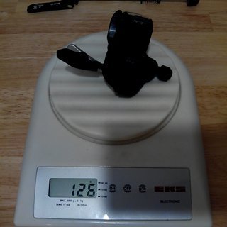 Gewicht Shimano Schalthebel XT SL-M780-A 10-fach