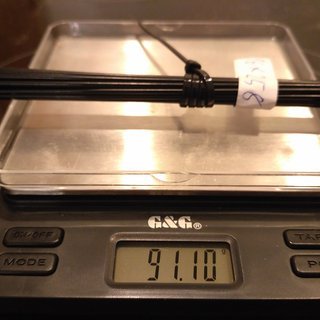 Gewicht CN Spoke Speiche MAC Butted DB454 258mm, 16 Stück