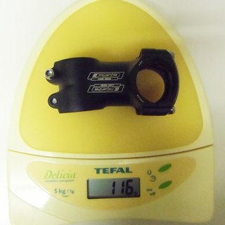 Gewicht FSA Vorbau Omega OS-168 31.8mm, 60mm, 6°