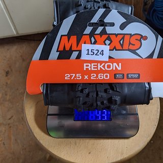 Gewicht Maxxis Reifen Rekon TR Dual EXO Protection WT 27,5x2,6