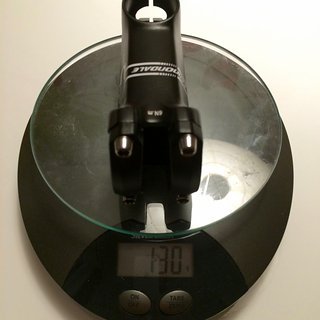 Gewicht Cannondale Vorbau C3  31.8mm, 90mm, 6°