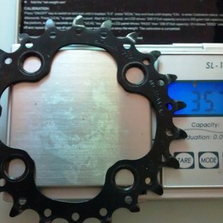 Gewicht Shimano Kettenblatt SLX FC-M660 64mm, 22Z