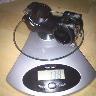 Gewicht Ritchey Vorbau COMP 30D STEM 31,8 mm 60mm 30°