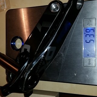 Gewicht SRAM Kurbel X01 170 mm