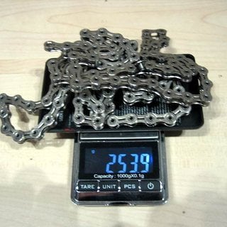 Gewicht KMC Chain Kette X 10 SL Silber 116 Glieder, 10-fach