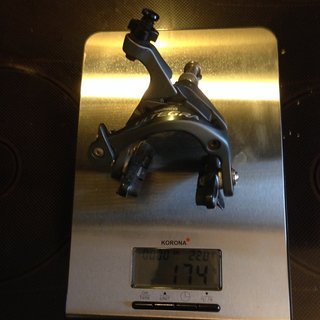 Gewicht Shimano Felgenbremse Ultegra Br-6800 Vorne 