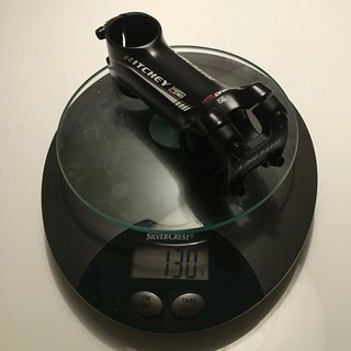 Gewicht Ritchey Vorbau WCS Carbon Matrix C220 31.8mm, 90mm, 6°