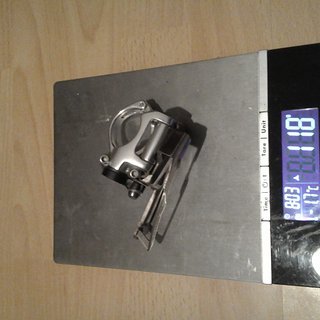 Gewicht SRAM Umwerfer XX 34,9mm
