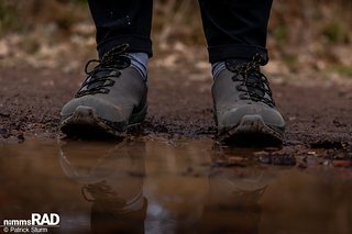 Die Zehenkappen des Terra Ergolace GTX sind PU-laminiert.