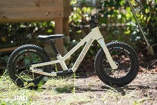 Das Kids Ride Shotgun Dirt Hero kostet ab 260 € und gehört damit zu den teuersten Rädern im Test