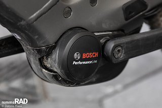 Der Bosch Performance Line-Motor aus der 3. Generation lieferte eine verlässliche Performance ab.