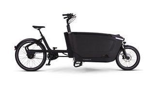 Das Tenways Cargo One ist ein Full Size Familien-Lastenrad mit 100 Nm starkem Bafang-Mittelmotor und EPP-Box mit 60 kg maximaler Zuladung.