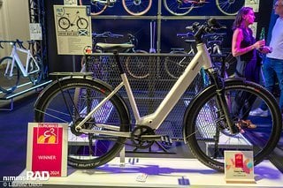 Das leichte SUV-E-bike wurde auch mit dem Eurobike Award 2024 ausgezeichnet.