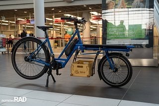 Das Ten 07 Family eCargo als Tiefeinsteiger: Ideal für den Familienalltag, mit Shimano EP600 Cargo Motor.