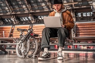 nicht nur das DB-Faltrad von Brompton könnt ihr auch ohne Fahrradkarte bundesweit im ÖPNV mitnehmen.