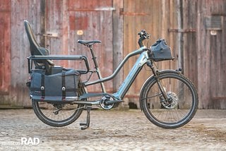 Das Centurion Vario R960i kommt für 2025 in einer MTB-Version mit den neuen Schwalbe Smart Sam Cargo-Reifen.