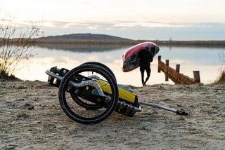 Der Veolo Cargo Lastenanhänger wurde entwickelt, um ein vielseitiger Begleiter im Alltag und der Freizeit zu sein.