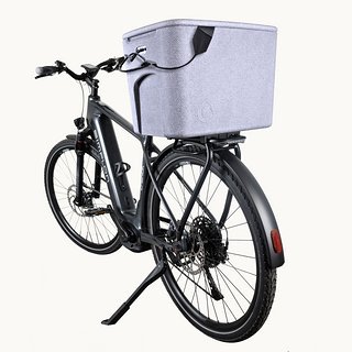 Cagoon X Tubus präsentieren eine neue Perfomance Thermobox, die sich per Racktime Snapit 2.0 auf dem Gepäckträger einsetzen lässt.