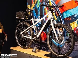 Der niederländische Spezialrad-Hersteller Santos präsentierte unter anderem sein Patrol Bike.