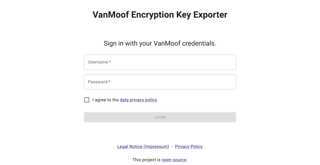 Mit dem VanMoof Encryption Key Exporter exportierst du den Verschlüsselungscode, der die Bluetooth-Kommunikation mit deinem VanMoof E-Bike ermöglicht.