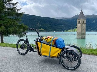 Auch der in Mountainbike-Kreisen sehr beliebte Reschenpass wurde passiert.