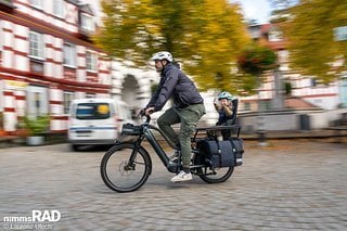 Der starke, cargospezifische Mittelmotor von Bosch macht jede Fahrt mit dem Vario zur schweißfreien Gaudi.