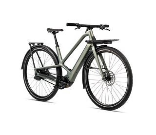 Orbea Diem 10 – die Vollausstattung kommt mit dem praktischen Frontgepäckträger.