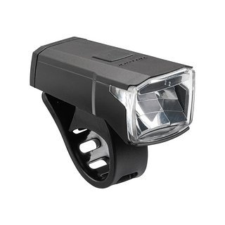 Trelock LS 440 Lighthammer – 40 Lux, 49 €, StVZO-zugelassenes Frontlicht mit 2 Leuchtmodi und ca. 4 Stunden Leuchtdauer.
