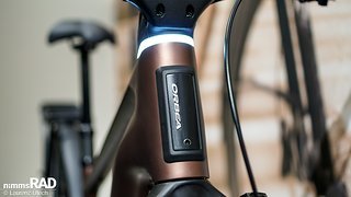 Das neue Orbea Muga ist nicht nur dank des integrierten Lichts ein echter Hingucker Das neue Orbea Muga ist nicht nur dank des integrierten Lichts ein echter Hingucker