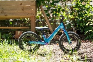 Das Orbea MX12 ist das kleinste Kinderrad der Marke, die für schnelle Mountainbikes und Rennräder bekannt ist