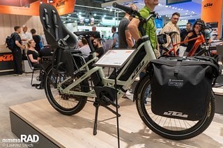 Das KTM Macina Multi gibt es in verschiedenen Versionen. Hier im Bild das Macina Multi Urban mit Riemenantrieb.