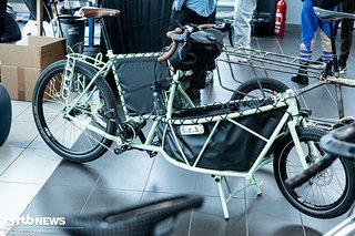 Das d.r.k. Renn-Cargo-Bike eignet sich laut Hersteller wohl vortrefflich für Radreisen.